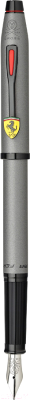 Ручка перьевая имиджевая Cross Century II Ferrari Gray Satin Lacquer / FR0086-129FS (серый)