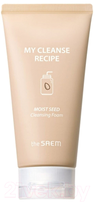 Пенка для умывания The Saem My Cleanse Recipe Cleansing Foam-Moist Seed (150мл)