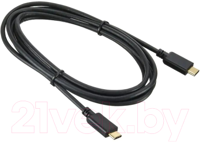 Кабель Digma Power Delivery 60W USB Type-C (m)-USB Type-C (m) / 1084585 (3м, черный)