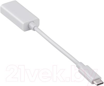 Адаптер Buro BHP RET TPC MDP USB Type-C (m) miniDisplayPort (f) (белый)