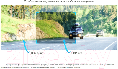 Автомобильный видеорегистратор TrendVision Proof Pro GPS (черный)