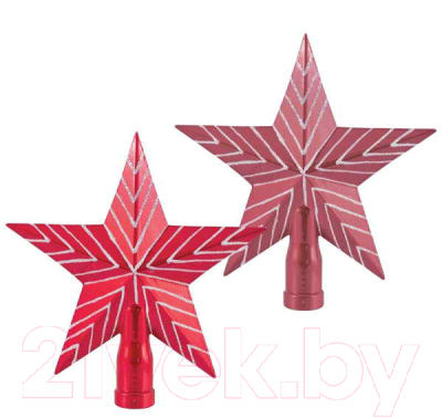 

Верхушка для елки Волшебная страна, Красный, Звезда SYCB17-238 / R003307