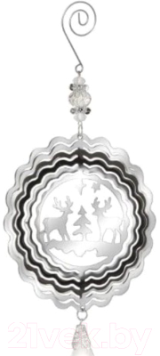 

Елочная игрушка Волшебная страна, Серебристый, Зимний лес / R100992