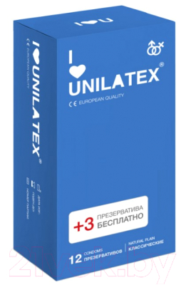 Презервативы Unilatex Natural Plain №12