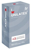 Презервативы Unilatex Ribbed №12 - 