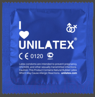 Презервативы Unilatex Ribbed №12