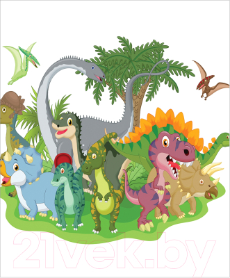 

Скатерть JoyArty, Динозавры играются / tc_12665