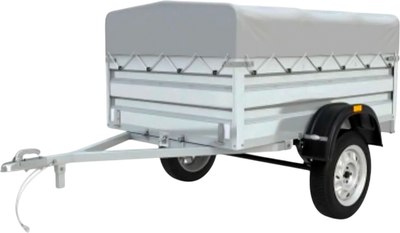 Прицеп для автомобиля ТитаН 1713 / 7197-0000010 (50см борт) - 