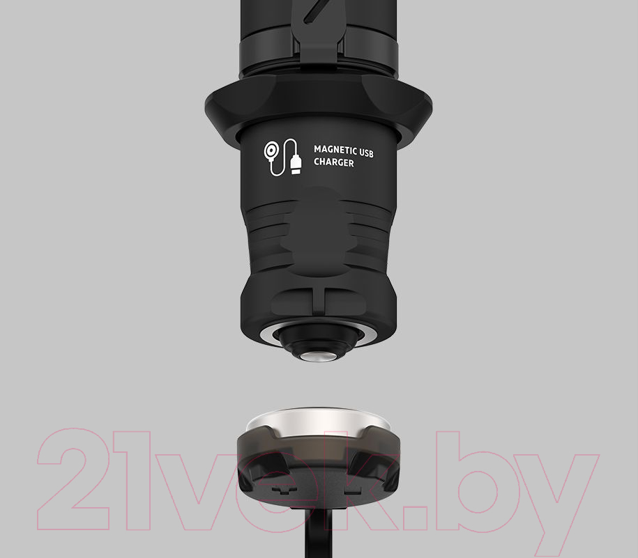 Фонарь Armytek Dobermann Pro Magnet USB XHP35.2 HI / F07501C