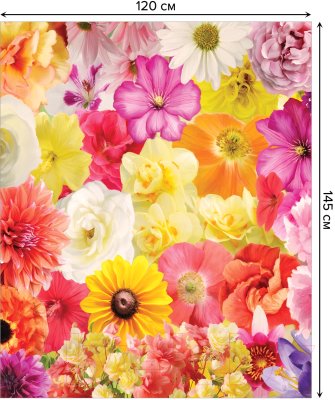 Скатерть JoyArty Коллекция цветов / tc_12327 (120x145)