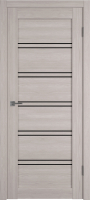 Дверь межкомнатная Atum Pro Х28 60х200 (Stone Oak/Black Gloss) - 