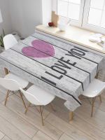 

Скатерть, Сердце на деревянном фоне / tc_46203