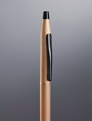 Ручка шариковая имиджевая Cross Classic Century Brushed Rose Gold / AT0082-123 (розовое золото)