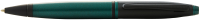 Ручка шариковая имиджевая Cross Calais Matte Green and Black Lacquer / AT0112-25 (зеленый) - 
