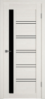 Дверь межкомнатная Atum Pro Х38 80х200 (Artic Oak/Black Gloss) - 