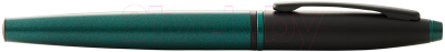 Ручка перьевая имиджевая Cross Calais Matte Green And Black Lacque / AT0116-25MJ (зеленый/черный)