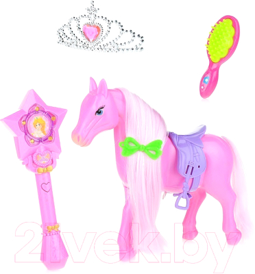 

Игровой набор Наша игрушка, Лошадка с аксессуарами / 993B6