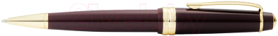 Ручка шариковая имиджевая Cross Bailey Light Polished Burgundy Resin and Gold Tone / AT0742-11 (красный)