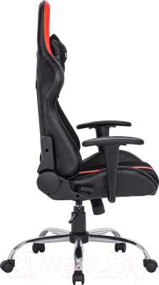 Кресло геймерское Defender Racer / 64374 (черный/красный)