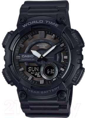 Часы наручные мужские Casio AEQ-110W-1B