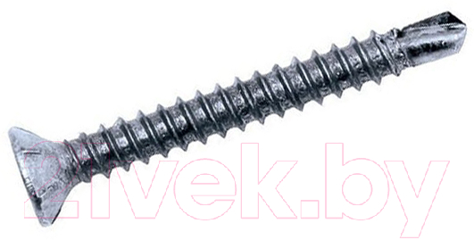 Саморез Starfix Оконный со сверлом 3.9x32 / SM-80895-11000 (11000шт, белый цинк)
