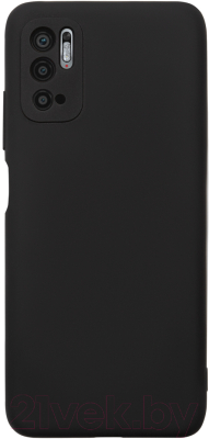 Чехол-накладка Volare Rosso Jam для Redmi Note 10 5G (черный)