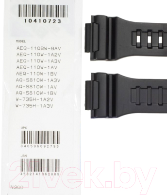 Ремешок для часов Casio AQ-S810W-1A (10410723)