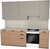 

Готовая кухня Primebeli, Николь Стандарт 1.8