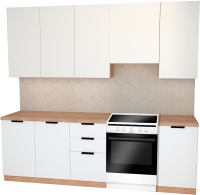 

Готовая кухня Primebeli, Николь Стандарт 1.8