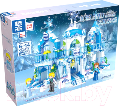 

Конструктор Zhe Gao, Disney Ледяной замок / QL2217
