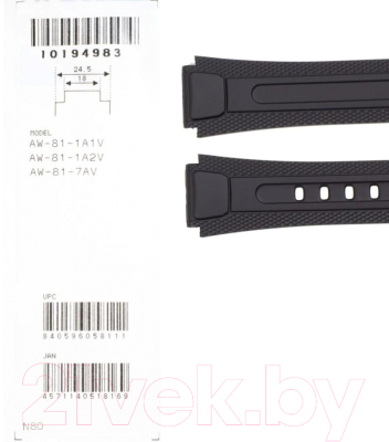 Ремешок для часов Casio AW-81-1 (10194983)