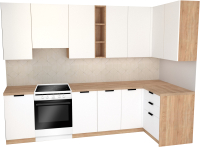 

Готовая кухня Primebeli, Николь Premium 1.2x2.2 правая