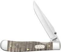 

Нож складной Zippo, Natural Curly Maple Wood Trapperlock / 50609-207