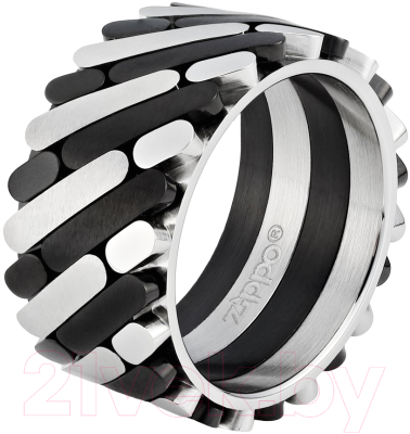 Кольцо Zippo 2006557 (серебристый/черный)