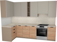 

Готовая кухня Primebeli, Николь Стандарт 1.2x2.2 левая