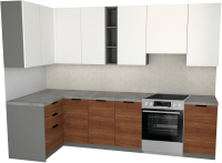 

Готовая кухня Primebeli, Николь Стандарт 1.2x2.2 левая