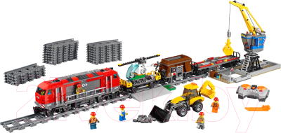 

Конструктор управляемый Lion King, Technic Мощный грузовой поезд / 40022