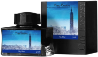 Чернила для перьевой ручки Pierre Cardin City Fantasy / PC332-L14 (50мл, синий небесный) - 