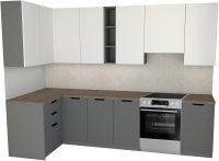 

Готовая кухня Primebeli, Николь Стандарт 1.2x2.2 левая