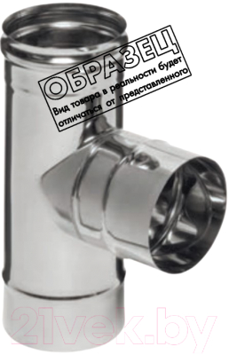 

Тройник для дымохода Ferrum, 90° Ф100 / f4701