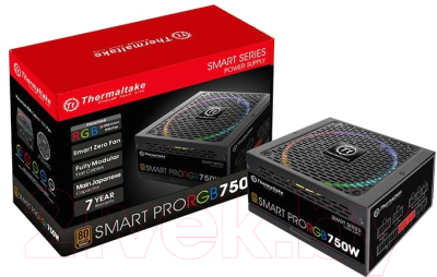 Блок питания для компьютера Thermaltake Smart Pro RGB 750W / PS-SPR-0750FPCBEU-R