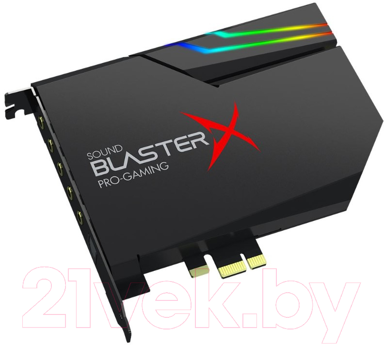 Звуковая карта Creative BlasterX AE-5 Plus (BlasterX Acoustic Engine) 5.1