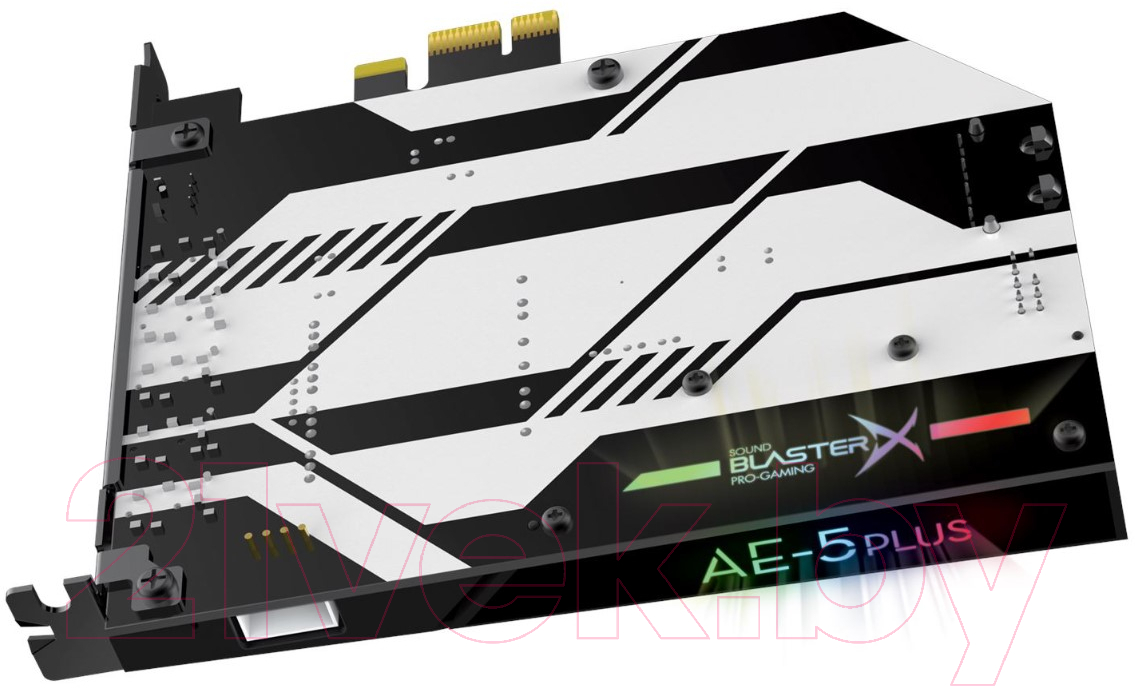 Звуковая карта Creative BlasterX AE-5 Plus (BlasterX Acoustic Engine) 5.1