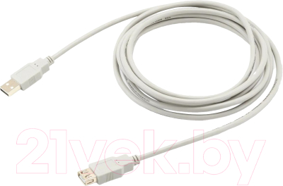 Удлинитель кабеля Buro USB2.0-AM/AF-3 USB A(m) USB A(f) (3м)