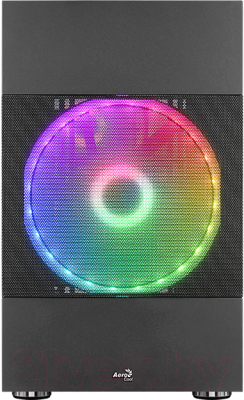 Корпус для компьютера AeroCool Atomic-G-BK-v1 / ATOMIC-G-BK-V1 (черный, без БП)