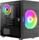 Корпус для компьютера AeroCool Atomic-G-BK-v1 / ATOMIC-G-BK-V1 (черный, без БП) - 