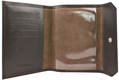 Обложка на паспорт Carlo Gattini Classico Foce 7203-04 (темно-коричневый)