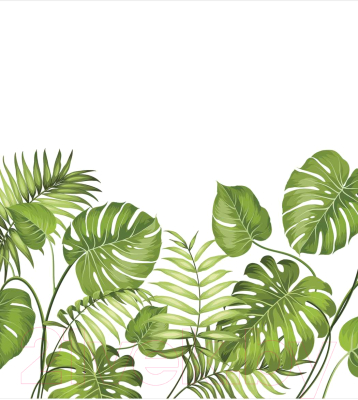 Скатерть JoyArty Листья тропических растений / tcox_36054 (120x145)