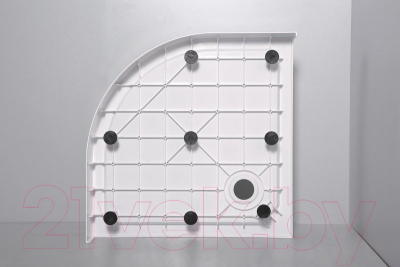 Душевой поддон Cezares TRAY-SMC-R-90-550-150-W