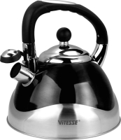 Чайник со свистком Vitesse VS-1120 (черный) - 